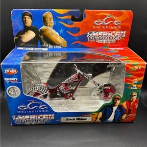 Orange County Choppers Black Widow Die-Cast Model Discovery Channel Exclusive